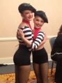 Maddie and Brooke in their group costumes (2012)