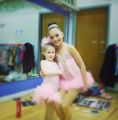 Maddie and Mackenzie Sweeney bts of the ALDC photoshoot (2013)
