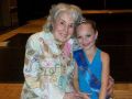 Maddie and Mrs. Miller after a DEA competition (2009)