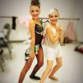 Maddie and Kendall at nationals (2013)