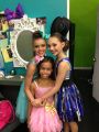 Maddie, Kalani, and Asia on the AUDC set (2013)