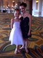 Maddie and Brooke before the Starpower pageant (2011)