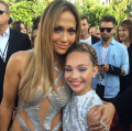Maddie and Jennifer Lopez at the VMAs (2014)