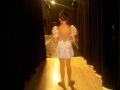 Maddie in the wings before "Cry" (2011)