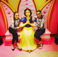 Maddie and Kendall with Snow White (2014)
