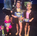 The Quinns showing off their awards at Nexstar (2014)