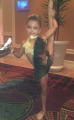 Coco in her "Little Bird" costume (2014)