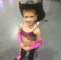 Coco in her group costume (2014)
