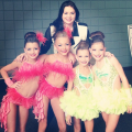 Alexa, Dylynn, Brynn, Jenna, and Bostyn in their trio costumes (2013)