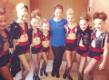 The girls and Gianna before the group (2013)